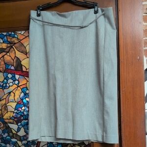 GAP Factory Elegant Gray Pencil Skirt
